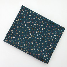 COTTONVILL 大韓紡織 20支棉平織布 Baby Mari 4碼布料, 深綠色, 1個