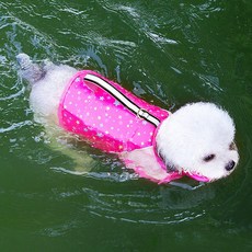 PASTEL PET 寵物星星手柄救生衣, 1個, 粉紅色