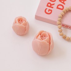 Anglething 鬱金香花矽膠模具 2p, 單一顏色