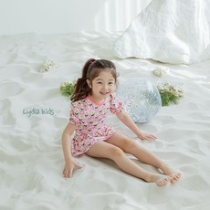 女童Lydia Kids花朵連身泳裝