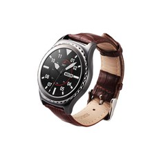 Galaxy Watch/Active2/Watch4/Watch4 Classic 41/42mm 皮革3條錶帶 20mm, 單品, 棕色的