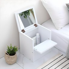 DEKKO FURNITURE 新款蜜桃迷你化妝台, 白色