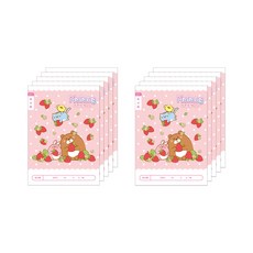 ibis 女童用讀書心得記錄本 寬格 小學1-2年級 11586, 10個, 草莓