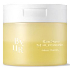BYUR Honey Gorgeous 持續保濕爽膚棉片, 1個, 70入