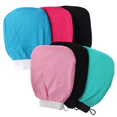 Blue貿易 輕鬆去角質搓澡手套, 1個, 6入, 隨機出貨