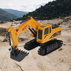 瑪俐歐 無線遙控工程車/挖土機, 黃色, 1盒