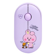 로이체 BT21 마이리틀버디 멀티페어링 무선마우스, 쿠키, BT21-TMS-3E-CK