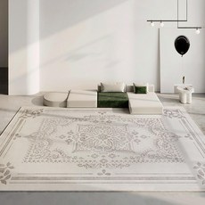 Buybeam 北歐圖案無塵大型客廳地毯 01