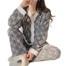 民成公司 圓點圖案孕婦睡衣