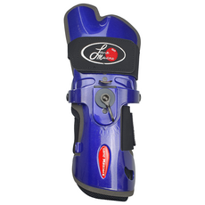 Lane Masters Mammoth保齡球護腕 右手佩戴, 藍色