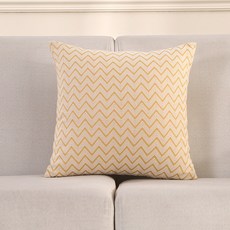 Urbanprop 黃色圖案抱枕套