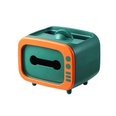 收納電視衛生紙盒, 綠色