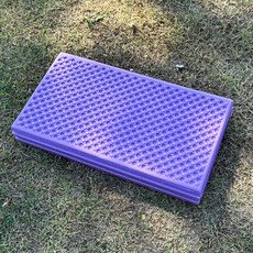 AMADA Comfort 雙層露營墊 + 收納袋隨機出貨套組, 紫色