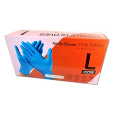 帶乳膠衛生手套的家 L, 100入, 1盒, 大(L)
