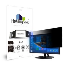 힐링쉴드 시크릿가드 정보보호 보안기 액정보호필름 세트, 1개