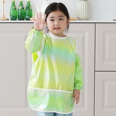 베베슈에뜨 아동용 방수 민소매 앞치마 팔토시 세트