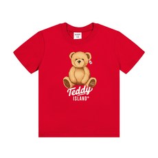 nykids 兒童透氣泰迪島 NY短袖T恤 T076_R
