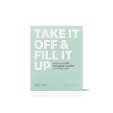 L'LOVE Water Luminous Peel & Peel 鎮靜舒緩去角質墊 20p, 120克, 1個