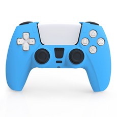 DOBE PS5雙感官矽房屋控制台遊戲機殼, DOBE TP5-0541, 藍色