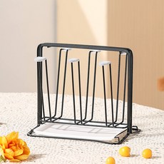 바른리빙 루체 컵걸이, 블랙, 1개