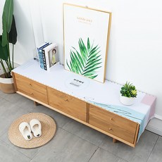 알럽홈 사이드 웨이브 롱스트립 가구 커버, TYPE9, 1개