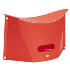 더들캣 야외용 접이식 스툴 의자 S, 레드