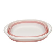 生活的技術折疊式籃子 大, 粉色的, 1個