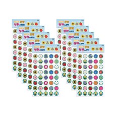 MS 雷射獎勵貼紙 3入 + 獎勵板套組, 花園, 10套