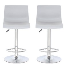 BESTLECT Diony 腳凳家用吧椅 A201 2ea, 灰色