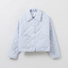 스파오 여성용 카라 경량 퀼팅 자켓