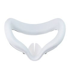 daily friends Oculus Quest 2 VR 矽膠面罩, 白色, 1個