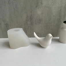 Homeflow 貓頭鷹 鳥 香氛石膏模型矽膠模具, 02