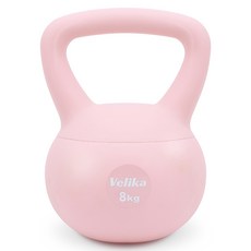 Velika 居家運動軟式壺鈴 8kg SKB-01, 1個, 粉色