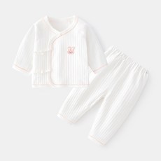 STARDOOR 嬰幼兒彩色線條亮點刺繡上下衣套裝