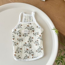 Puppy Dream 寵物 Bebe 迷你背心 10011, 1個, 莓果花