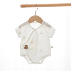 Bebeniz 幼兒用純棉小圖案包屁短袖連身衣