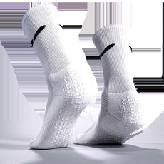 Juntas 防滑緩震中筒襪, 1雙, 白色