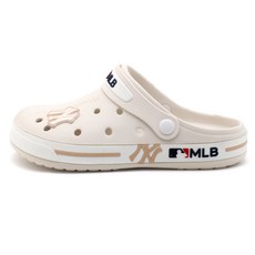 MLB NY Yankees Kona露營拖鞋, 240mm, 象牙白