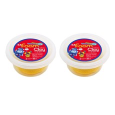 이지피아 이지 샤이니 폼클레이 2p, 노랑, 120g