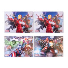 迪士尼復仇者聯盟速寫本隨機 4 件套, 345 x 245mm, 20張