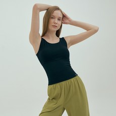 FRONT2LINE 女款Nabita U領露臍上衣