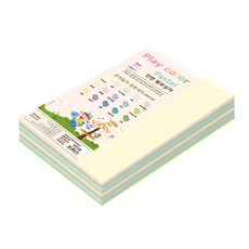 paperculture Play Color 粉彩混合色紙 180g A4 200張, 15色