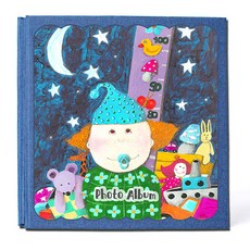 민성컴퍼니 대용량 차일드 성장앨범 335 x 325 x 30 mm, 30매, 광대(앨범), 화이트카드(속지)