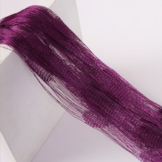 아티홈 하트라인 파티 실커튼 관통형, 딥퍼플