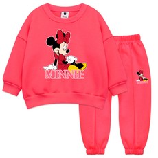 Golden Rabbit 兒童迪士尼滾邊米妮上下衣套裝