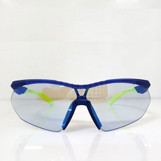 adidas 愛迪達 運動護目鏡 SP0016 91X, 半透明藍色(鏡框), 藍色鏡面變色(鏡片), 1個