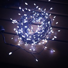 21C Trend 電線鞭炮蜈蚣燈串 2000燈, 1個, 黑色電線 白色