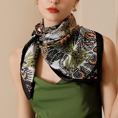 Moirbella 女用暈染圖案圍巾