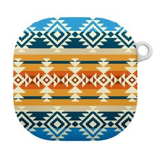 JUST4YOU 24 에스닉 갤럭시 버즈라이브 하드 케이스, 에스닉4