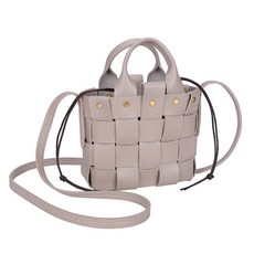 다마다마 DIY 집콕시리즈 여섯번째 가방 가죽공예 키트 대형, 아이보리, 1세트